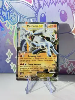 Machamp EX 37/98 Ultra Rare Holo Pokemon XY Ancient Origins English Near Mint - Image 1