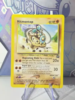 Hitmontop #37 Regular Black Star Promo Pokemon WoTC Promo - Image 1