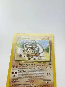 Hitmontop #37 Regular Black Star Promo Pokemon WoTC Promo - Image 5