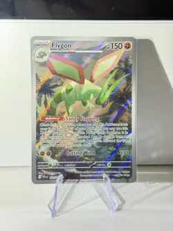 Flygon 101/094 Full Art Holo Pokemon ME02: Phantasmal Flames English NM #1 - Image 1