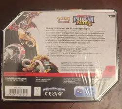 Pokemon TCG Paldean Fates Charizard EX Tin - Factory Sealed - Image 2