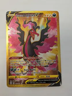 Galarian Moltress V Secret Rare 183/172 - Pokemon TCG - Brilliant Stars Holo - Image 1