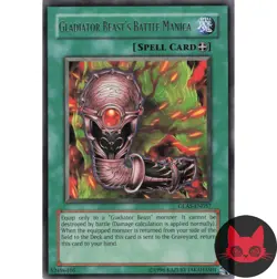 Yugioh Gladiator Beast's Battle Manica GLAS-EN057 Rare NM - Image 1