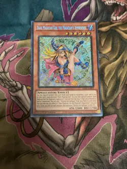 Yugioh Dark Magician Girl the Magician's Apprentice ALIN-EN004 Secret Rare LP - Image 1