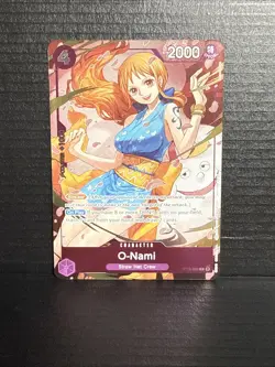 One Piece O-Nami Full Art Dash Pack Promo ST18-002 Heroines Edition English - Image 1
