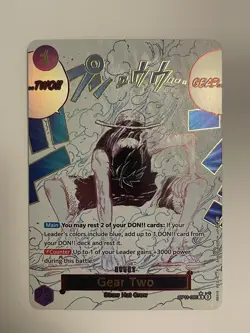 One Piece TCG Gear Two (Alt Art) - A Fist of Divine Speed (OP11) OP11-080 - Image 1