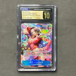 Boa Hancock - 2025 One Piece Card Game JPN. Heroines Edition EB03-026 SR CGC 10 - Image 1