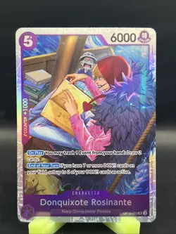 One Piece Donquixote Rosinante OP10-072 Royal Blood Foil 5 Cost 6000 Power - Image 1
