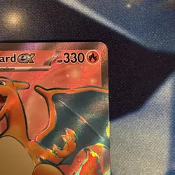 Pokemon TCG English Card 151 MEW EN Charizard ex 183/165 Full Art Holo NM - Image 3