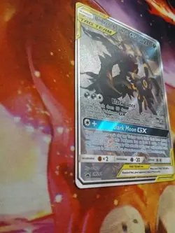 Umbreon & Darkrai Gx SM241 Tag Team Promo Alt Art Collectible Card - Image 2