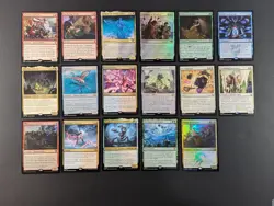 Magic The Gathering MTG LOT (17) Rare Cards Only - Image 1