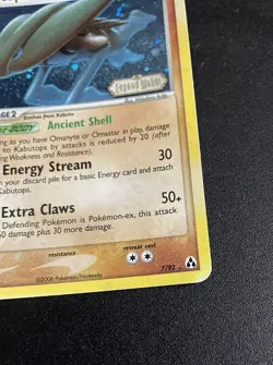Kabutops | 7/92 | Legend Maker | Reverse Holo Stamped | Pokemon Card | See Pics - Image 2