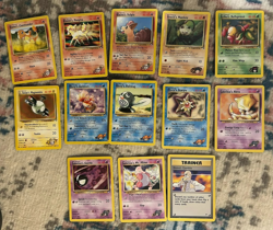 ORIGINAL ( 1999 ) WOTC POKEMON CARDS X 13 - GYM HEROES COMMONS - EX COND - Image 2