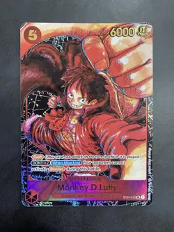 One Piece TCG Card Monkey D.Luffy ST01-012 OP05 1st Anniversary English - Image 1