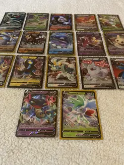 Pokemon TCG Bulk Lot of 17 Pokemon V Full Art Cards - Image 3