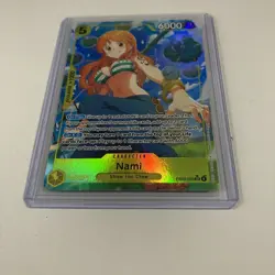 One Piece Card Game Nami SR Alt Art EB03-053 English NM Heroines Edition - Image 2