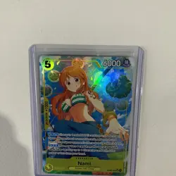 One Piece Card Game Nami SR Alt Art EB03-053 English NM Heroines Edition - Image 3