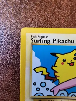 Surfing Pikachu #28 Black Star Promo WOTC Rare Pokemon Card - Image 2