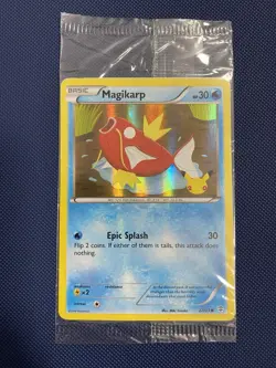 Pokemon Promo XY Generations 20th Anniversary Magikarp Card 22/83 (Holo) Sealed - Image 1
