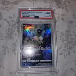 PSA 10 Mew 183/172 AR VSTAR Universe Gem Mint Japanese Pokemon Card - Image 1