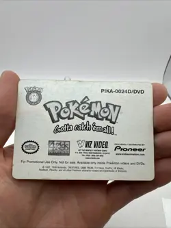 Pokemon Charizard Viz Video Pioneer 3D Lenticular Card PIKA-0024D/DVD LP/MP - Image 4