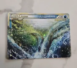 Pokemon TCG Lugia Legend Heartgold Soulsilver (Top) 113/123 Legend Card - Image 1