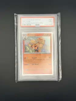 Pokemon TCG 2023 Arcanine 011 Scarlet & Violet Promo Holo PSA 9 Card Stock - Image 1