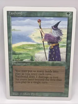Fastbond - Revised Edition - Near Mint NM - Rare - Image 1