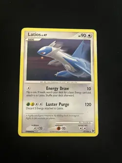 Latios 23/106 PL Pokemon Card Non Holo Rare Vintage Base Set WOTC - Image 1