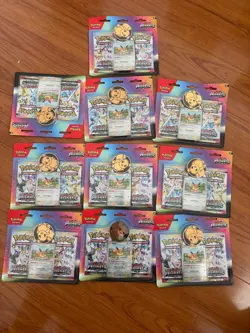 10 LOT- Pokemon Scarlet & Violet Prismatic Evolutions 2 Booster Pack Blister Box - Image 1