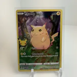 Pikachu 005/025 Celebrations 25th Anniversary Holo Pokemon TCG - Image 1