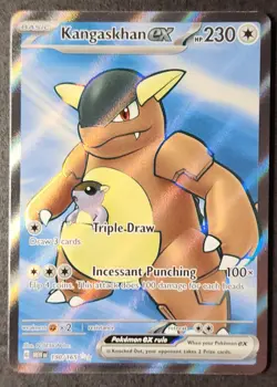 Kangaskhan EX 190/165 Ultra Rare Scarlet & Violet 151 Pokemon English NM - Image 1