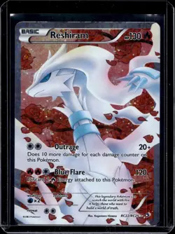 Pokemon Legendary Treasures: Radiant Collection Reshiram (Full Art) RC22/RC25 - Image 1