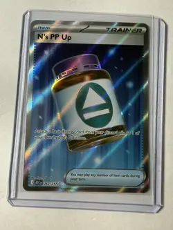 N's PP Up 262/217 Me: Ascended Heroes Holo Pokemon TCG Trainer Pack Fresh ASC - Image 1
