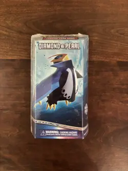 2007 POKEMON DIAMOND AND PEARL ROYAL FROST (EMPOLEON) THEME DECK SEALED/NEW - Image 1