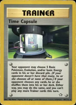 Time Capsule 90/111 Rare Neo Genesis WOTC Pokemon - Image 1
