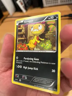 Pokemon TCG Scraggy (Cosmos Holo, BW25) - Black and White Promos – NM - Image 4