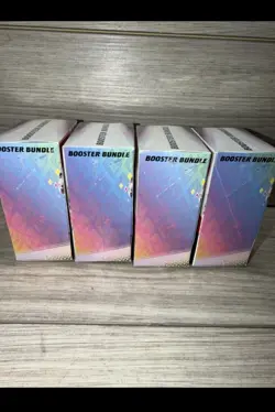 4 FACT. SEALED POKEMON TCG SCARLET VIOLET PRISMATIC EVOLUTIONS BOOSTER BUNDLE - Image 2