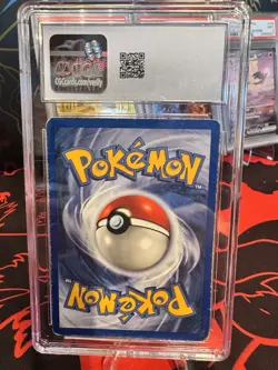 Pokemon TCG Hitmonchan 7/102 Base Set Holo CGC Very Good 3 - Image 2