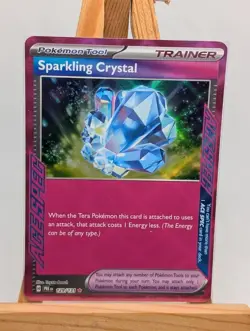 Pokemon TCG Sparkling Crystal 129/131 Ace Spec Prismatic Evolutions - Image 1