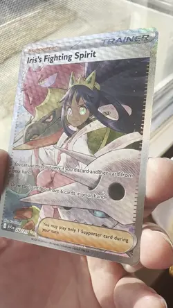 Iris's Fighting Spirit 292 / 217 SIR Pokemon Ascended Heroes NM FRESH PULL - Image 2