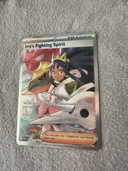 Iris's Fighting Spirit 292 / 217 SIR Pokemon Ascended Heroes NM FRESH PULL - Image 4