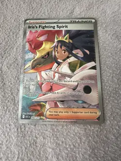 Iris's Fighting Spirit 292 / 217 SIR Pokemon Ascended Heroes NM FRESH PULL - Image 5