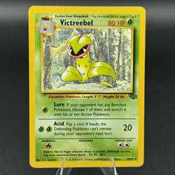 Pokemon Victreebel 30/64 Jungle Rare Unlimited Regular 1999 WOTC Ken Sugimori - Image 1