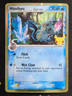 Mimikyu (Delta Species) - SWSH136 SWSH: Sword & Shield Promo Pokemon NM Holo - Image 1