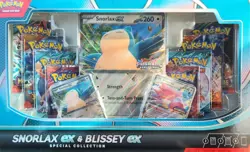 Pokemon Snorlax Ex & Blissey Ex Special Collection Box **NEW and SEALED** - Image 1