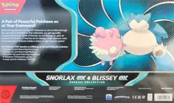 Pokemon Snorlax Ex & Blissey Ex Special Collection Box **NEW and SEALED** - Image 2