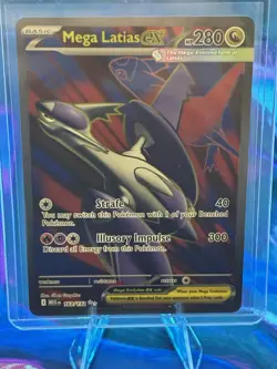 Pokemon Mega Latias EX (163/132) Me01: Mega Evolution Ultra Rare Holo - Image 1