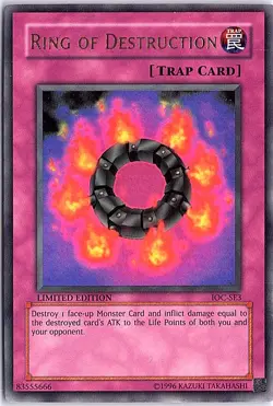 Ring of Destruction Ultra Rare Invasion of Chaos IOC-SE3 LP - Image 1