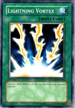 Lightning Vortex - SDRL-EN029 - VLP - Common - 1st ed - Yugioh - Image 1